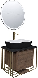 Grossman Мебель для ванной Винтаж 70 GR-4041BW веллингтон/металл золото – фотография-1